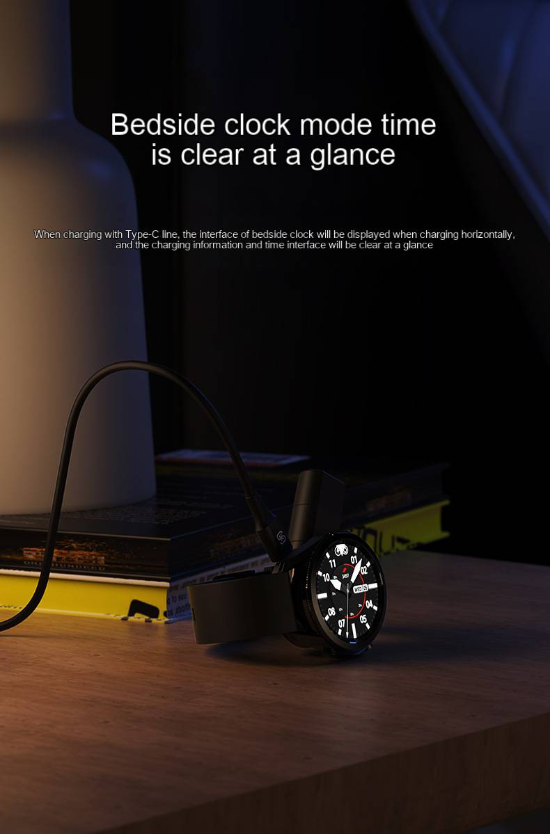 Samsung galaxy watch6/5/4 Watch charger active2 USB Mini portable charging stand_voghion.com