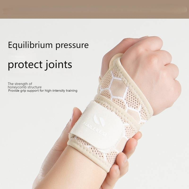 Tutore di supporto per il polso a compressione traspirante per uomini e donne - Fascia da polso sportiva regolabile per palestra, corsa, sollievo da tendinite e sindrome del tunnel carpale_voghion.com