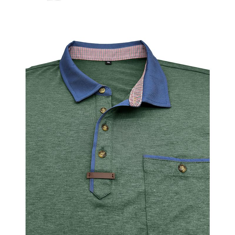 Grenzüberschreitende Sommer europäischen und amerikanischen Herren Kurzarm Revers T-Shirt, Außenhandel Herren Polo Shirt Casual Top Großhandel_voghion.com