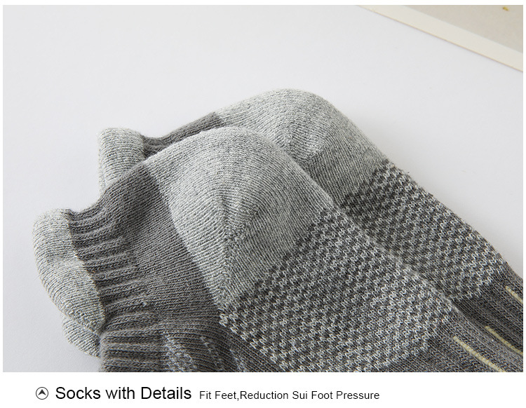 Calzini, suole in asciugamano, calzini sportivi ispessiti in cotone deodorante primavera autunno che assorbono il sudore, bianco e nero,_voghion.com