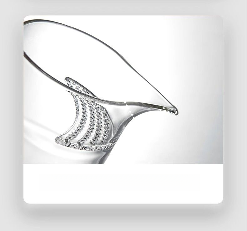 HEISOU Glass Teapot For Home Use, Crescent Filter Integrated Teapot, High-end Tea Divider, Fair Cup_voghion.com