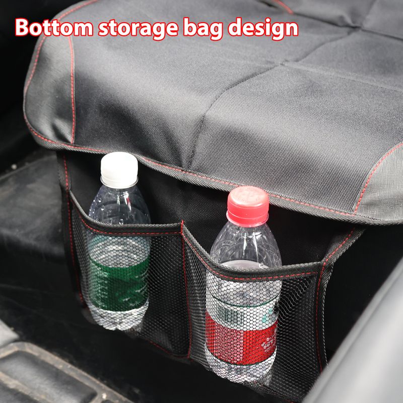 Capa protetora para assento infantil, bebê, animal de estimação, antiderrapante, à prova d'água, anti-riscos, resistente a manchas, com bolsos para palco, carro_voghion.com