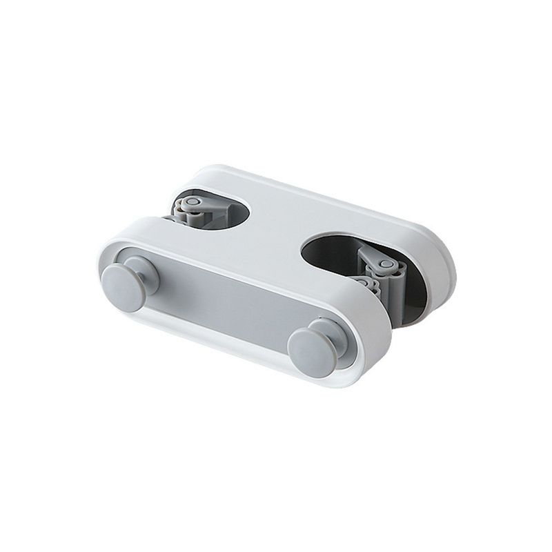 2Pcs Wall Mounted Mop Holder Rack Organizer Brush Broom Hanger Home Storage Rack Bathroom Suction Hanging Pipe Hooks Household Tools_voghion.com