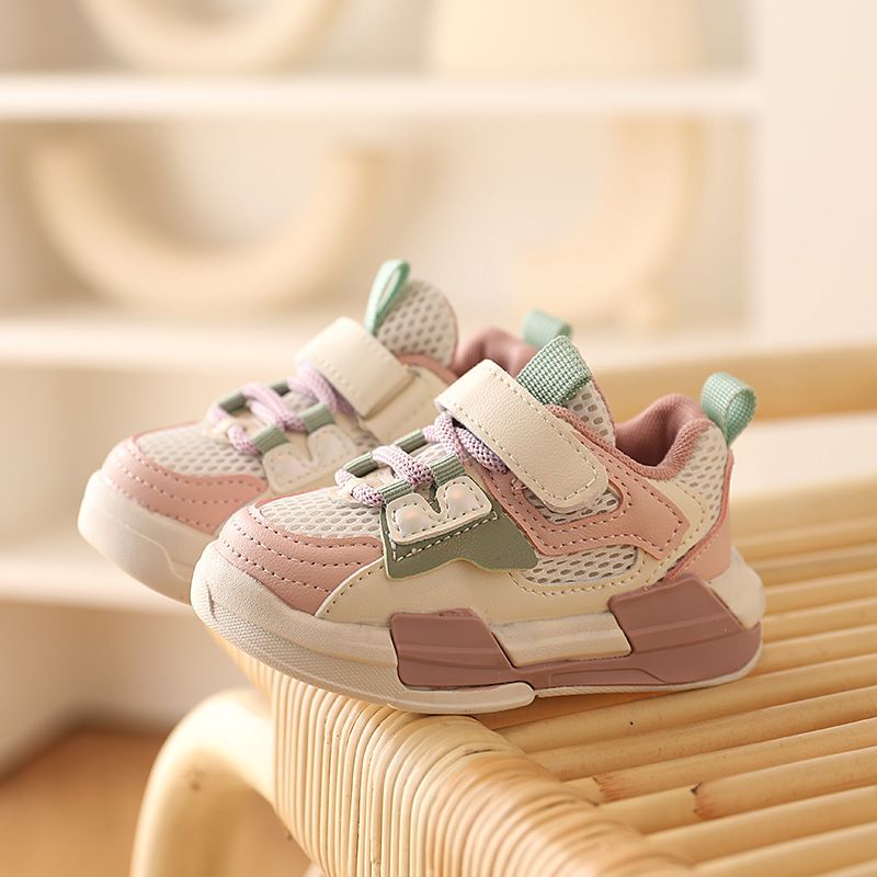 Boys' Baby Sports Children's 2025 Spring And Autumn New Mesh Breathable Casual Shoes, Girls' Dad Shoes_voghion.com