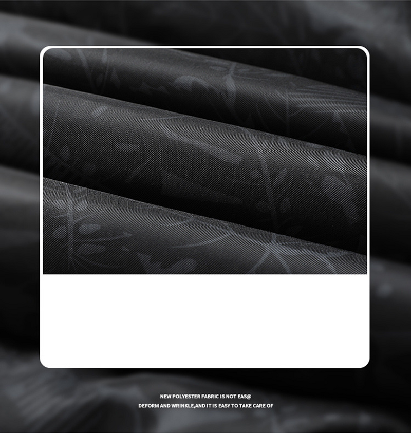Herrenbekleidung Dicke, lockere Camouflage-Ahornblatt-Trend-Outdoor-Alles-Stand-Kragen-Daunenjacke_voghion.com