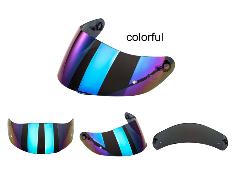 Con detrazione antiappannamento delle unghie Lenti per casco K3SV K1 K5 Lenti per casco da moto Lenti rinforzate_voghion.com