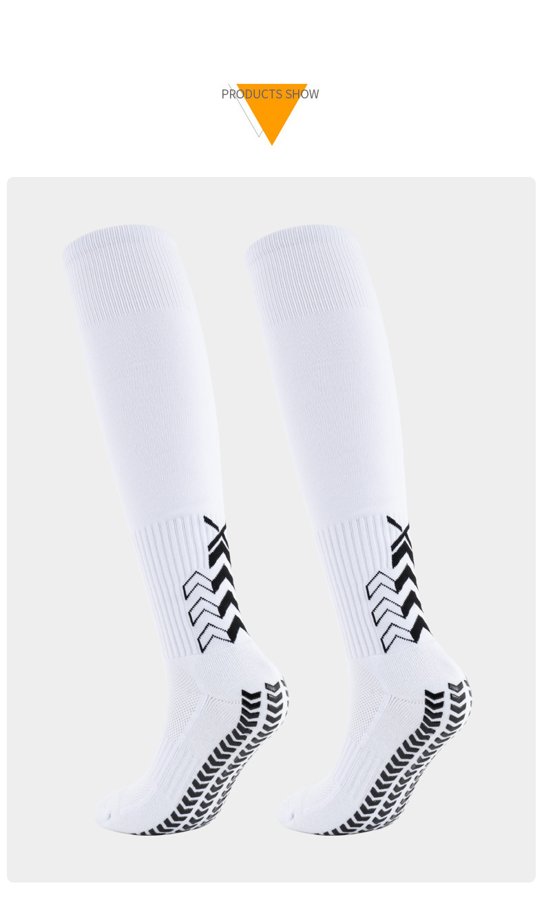 Fussballsocken Fussballsocken Spill Trainingsocken déck Handduchsocken gepunktet Anti-Rutsch abrasive laang Socken Sportsocken_voghion.com