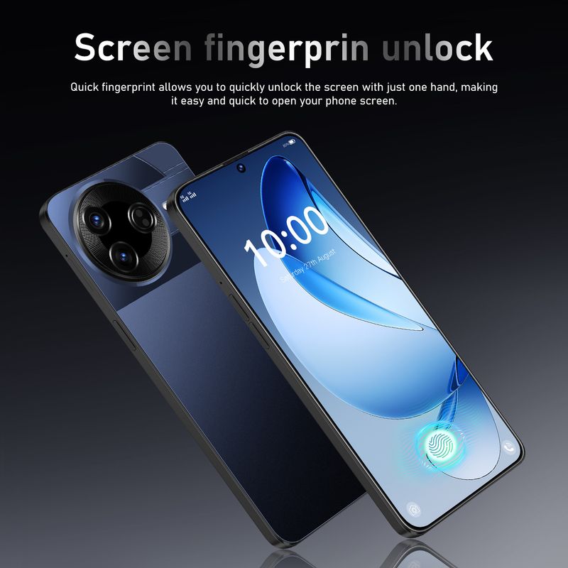 Prawdziwy ultramobilny smartfon F7 z obsługą technologii 5G, wyposażony w duży 7,3-calowy panel LCD i rozszerzalną pojemność wewnętrzną do terabajta_voghion.com