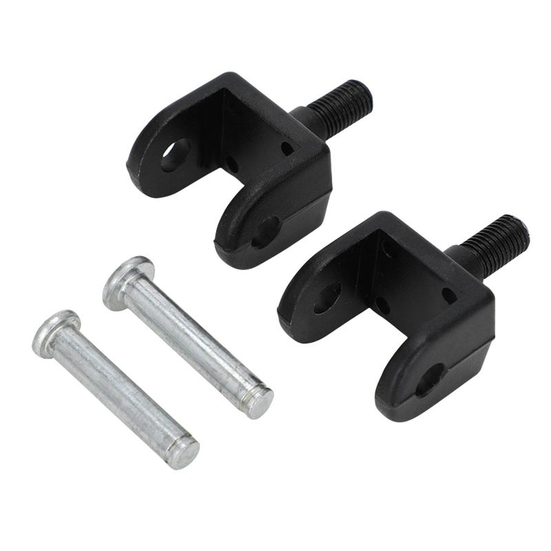 Support de repose-pieds de moto – Noir haute qualité pour modèles S/X – Accessoire durable 5,5 x 7 x 2,5 cm pour un confort de conduite accru_voghion.com