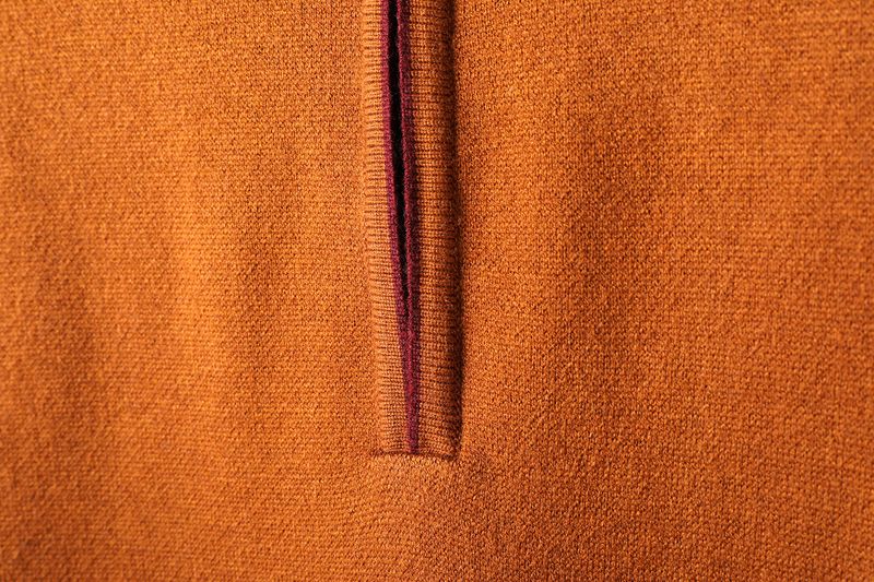 Suéter masculino de inverno com meio zíper e forro de lã, blusa de gola redonda quente de alta qualidade, modelo pulôver, para ocasiões casuais de negócios._voghion.com