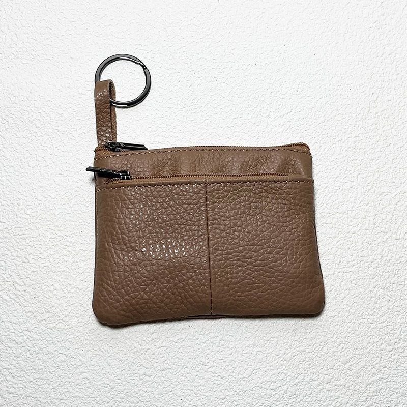 Hochwertige Geldbörse aus weichem Leder, Schlüsseletui, Kartenetui, Münzbeutel_voghion.com