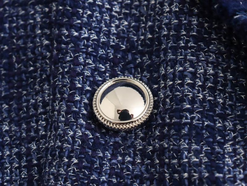 Women's clothing 2023 autumn new item texture double breasted temperament suit jacket long sleeved_voghion.com