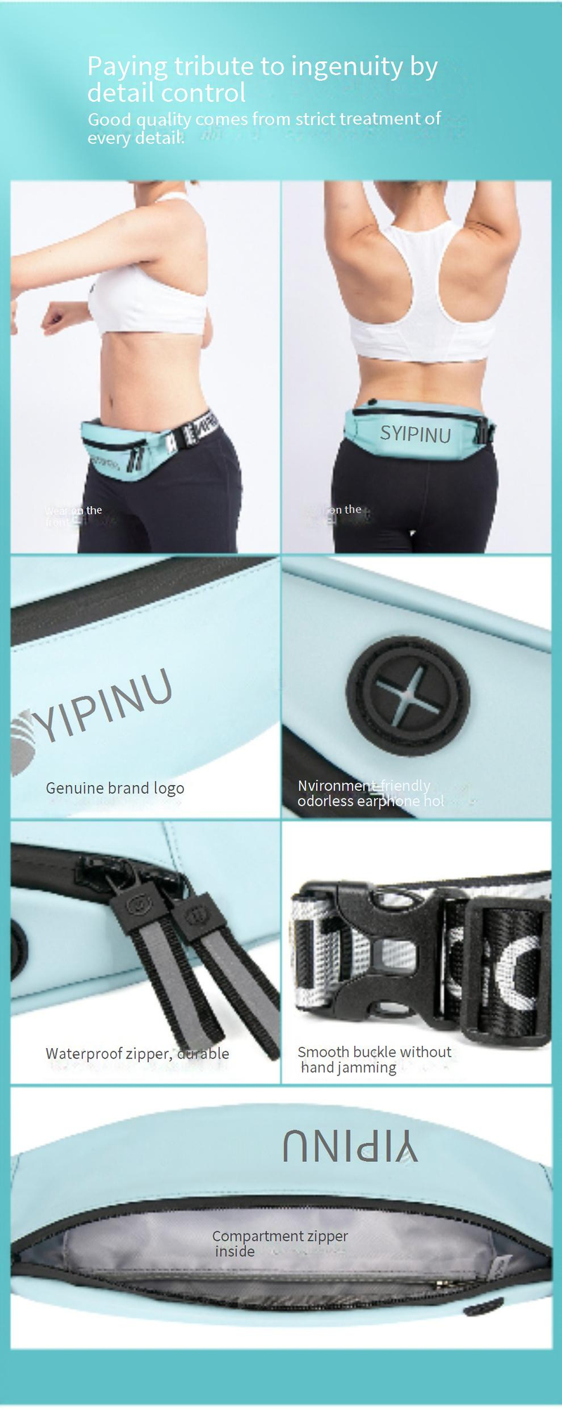 Borsa da palestra, nuova, impermeabile, aderente, per esterni, per cellulare, riflettente, a tracolla, per sport e corsa_voghion.com