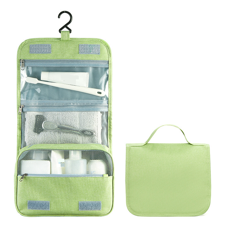 Bolsa de viagem, bolsa para artigos de higiene, bolsa de armazenamento com 4 camadas de separação seca e molhada, bolsa de cosméticos portátil à prova d'água para áreas externas com grande capacidade_voghion.com