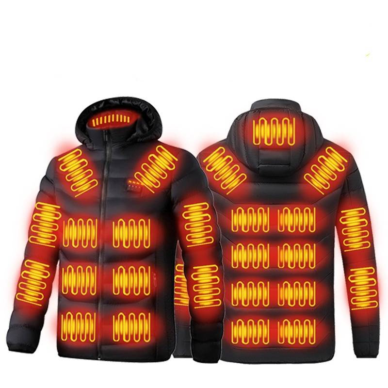 Herren Daunenjacken, Baumwollgefütterte Jacken, Heizanzüge, Jacken, Winterkleidung, Herren Herbst und Winter_voghion.com