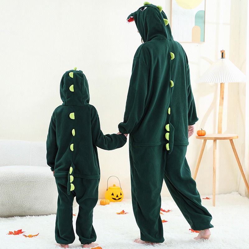 2025 Nuova tutina in pile per la casa, abbigliamento per genitori e figli, tutina per adulti, abbigliamento sportivo per bambini dai 4 ai 12 anni_voghion.com