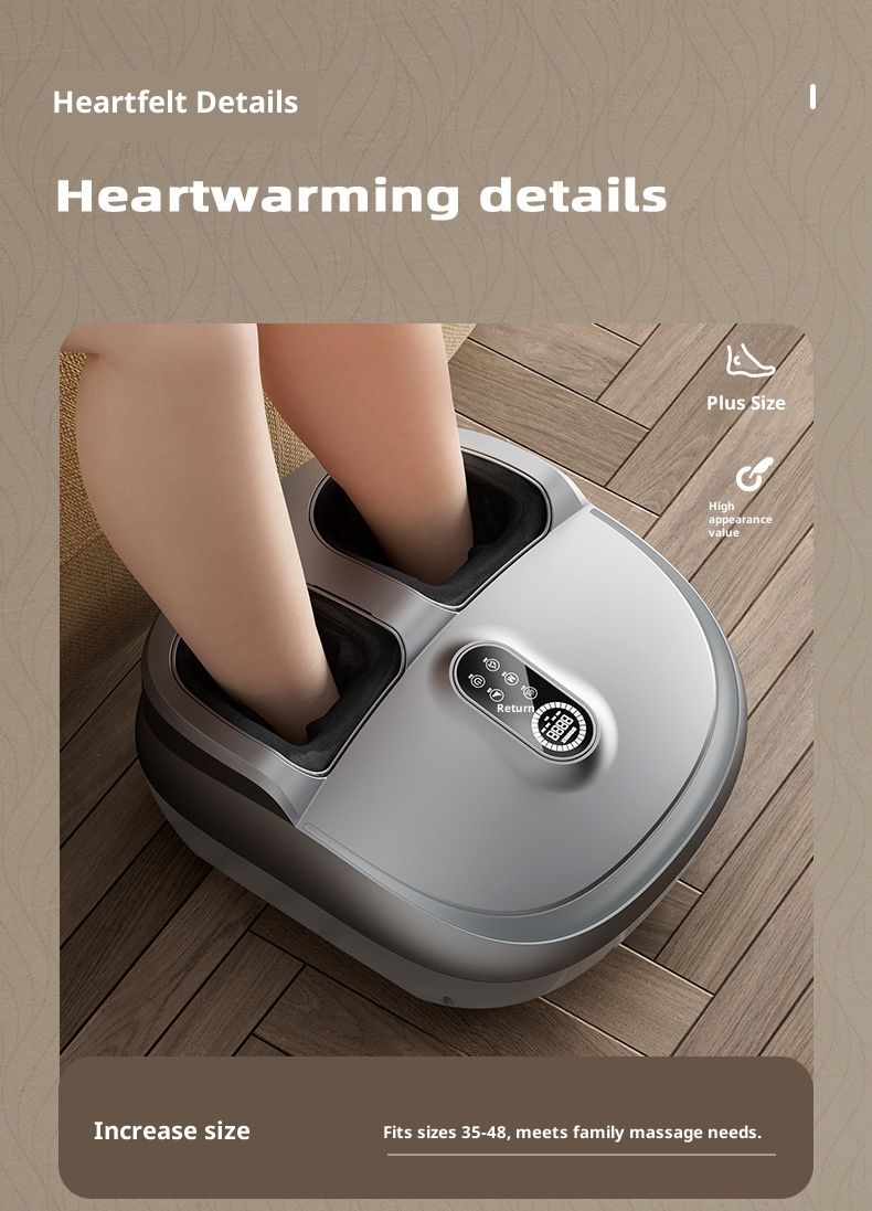 Professional Air Compression Leg & Foot Massager With Heating, Vibration, And Remote Control - Full Leg & Foot Relaxation_voghion.com
