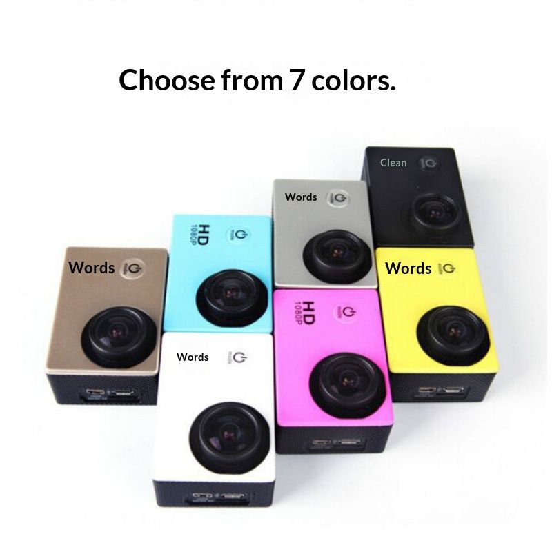 Caméra d'action étanche 4K – Prête pour la plongée, le surf et l'aventure avec un boîtier sous-marin étanche jusqu'à 40 m de profondeur, deux écrans et une connectivité Wi-Fi_voghion.com