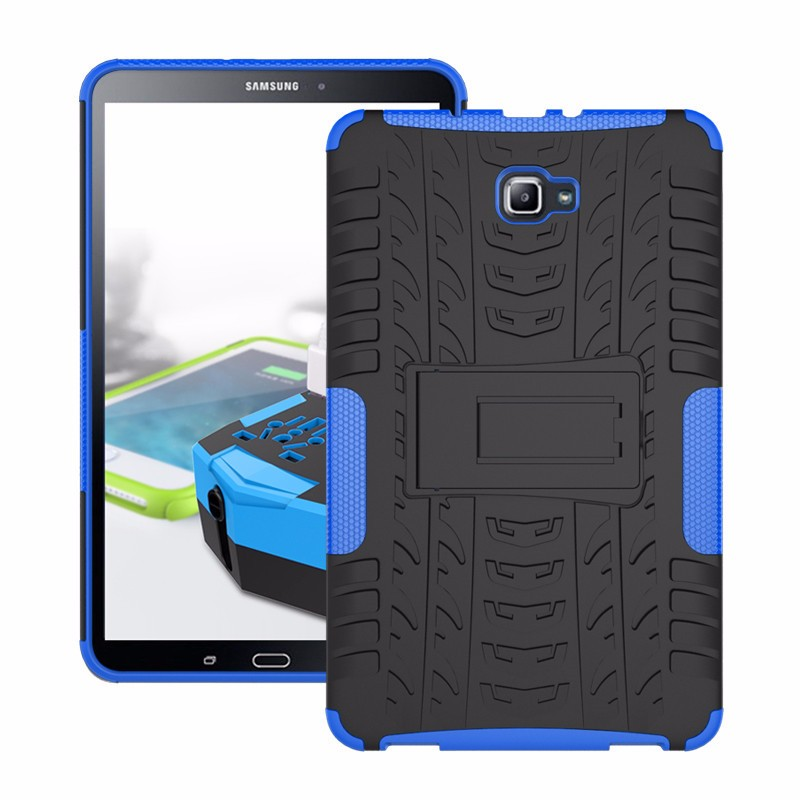 Für Samsung GALAXY Tab A A6 10,1 2016 fall T580 T585 T580N T585N 10,1 zoll Tablet TPU + PC Stoßfest Stand Abdeckung_voghion.com