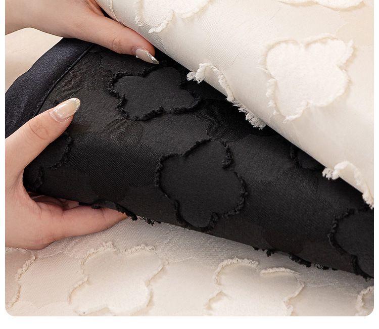 Housse de coussin de canapé en chenille – Protection personnalisable et résistante aux chats pour canapés sectionnels (motif géométrique, envers antidérapant)_voghion.com