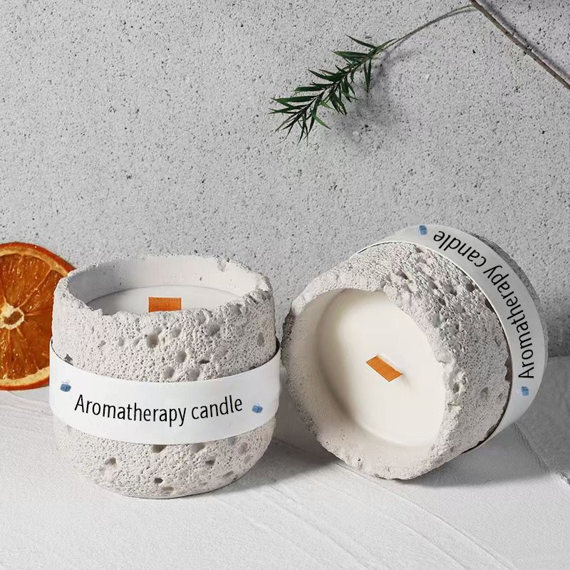 Räucherwierk Planet Duftkäerz Faarweg Gipsbecher Käerzen Mat Planzenäthereschen Ueleger Elegante Heemduft Fir Schlofzëmmer & Perfekt Kaddo Fir d'Feierdeeg_voghion.com
