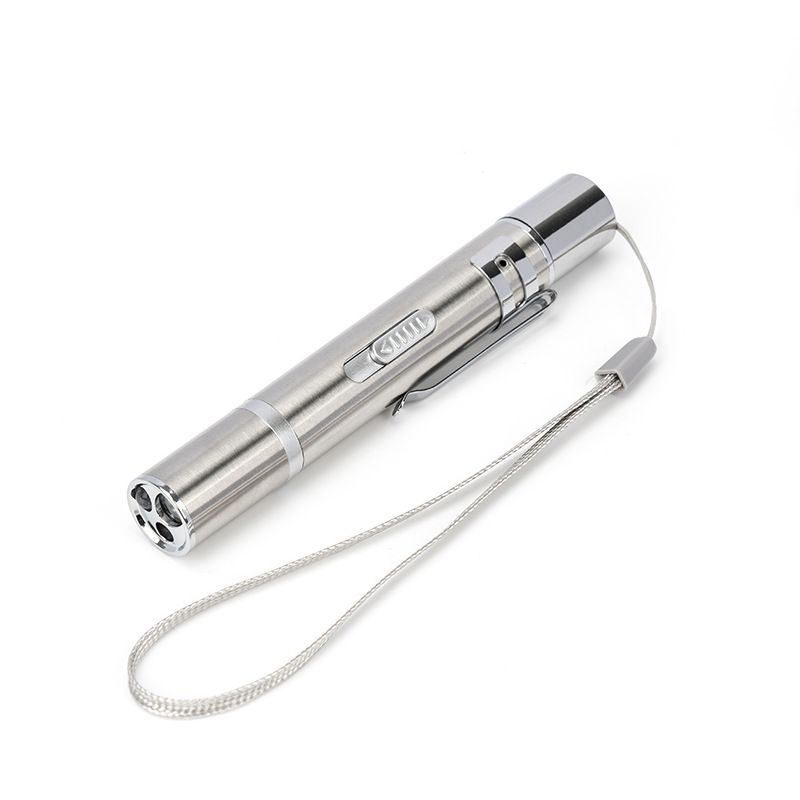 Laserska olovka za mačke s uzorkom od četiri brzine s izravnim USB punjenjem i laserskim štapićem za mačke. Igračka za mačke. Oprema za kućne ljubimce. Igračka za mačke._voghion.com