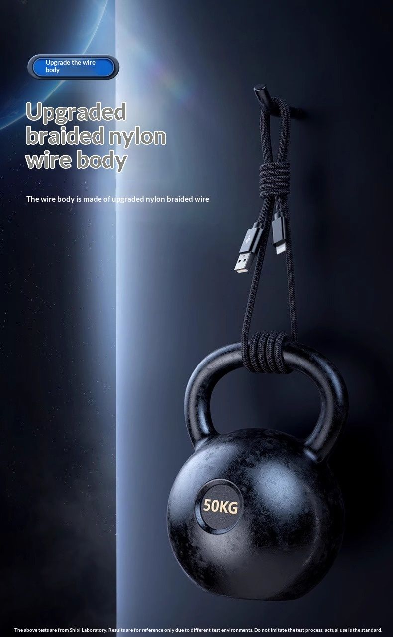 Câble de charge rapide Digitex Extended 3m compatible USB pour iPhone 11/12/13/14 et charge rapide jusqu'à 8 fois._voghion.com