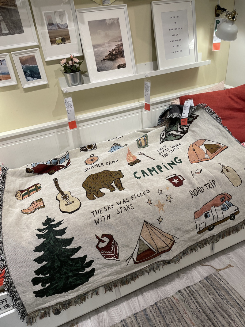 GooseFrol Commercial Cape Blanket Cape Camping RV_voghion.com