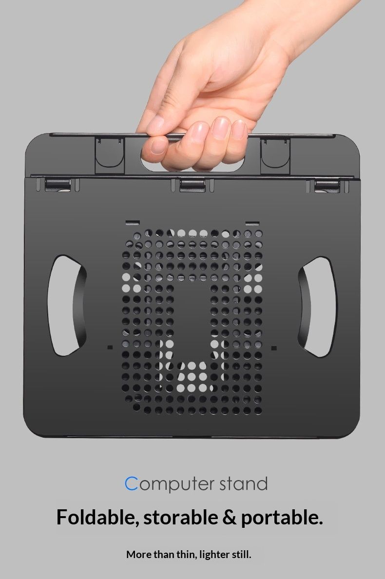 NeoGear NeoGear Cross-Border Laptop Folding Cooling Portable Computer Stand Desktop Height Adjustable Hot Item_voghion.com