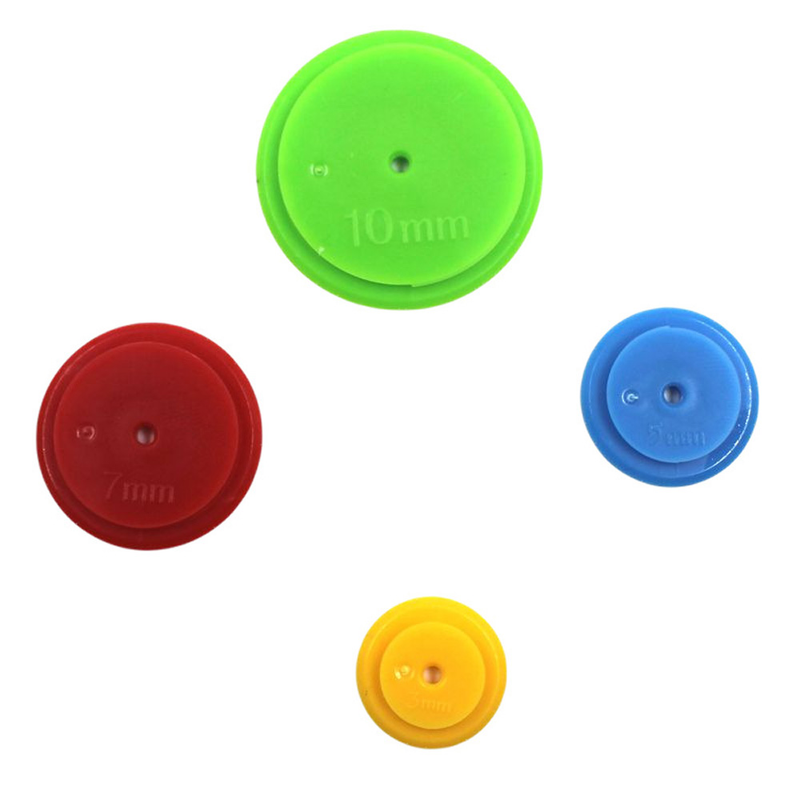 4PCS FAI DA TE Patchwork Ruota di Scansione Su Misura Strumento di Cucito Accessori Linea di Scansione Anello di Cucitura Rotonda Parti Scribing Tracing Quilting Mestiere_voghion.com