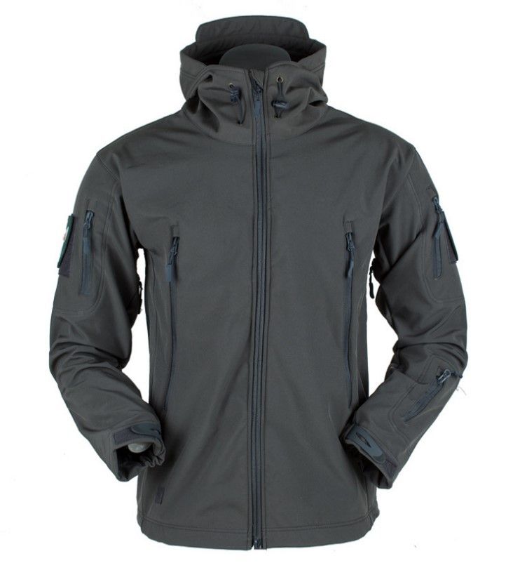 Abbigliamento da uomo Giacca in pile softshell 3 in 1 da uomo e da donna - Giacca con cappuccio antivento, impermeabile e traspirante per escursionismo, campeggio e inverno_voghion.com