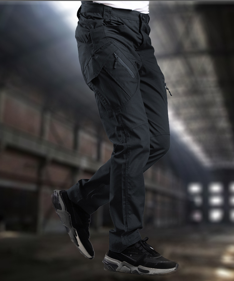 Straight IX9 Instructor Tactical Loose Workwear Multi Pocket Outdoor Military Fans Pants_voghion.com