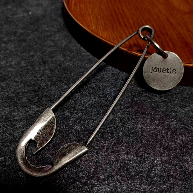 JM Silver Light Gray Series Coat Hat Sweater Shawl Hole Shoes Pin_voghion.com