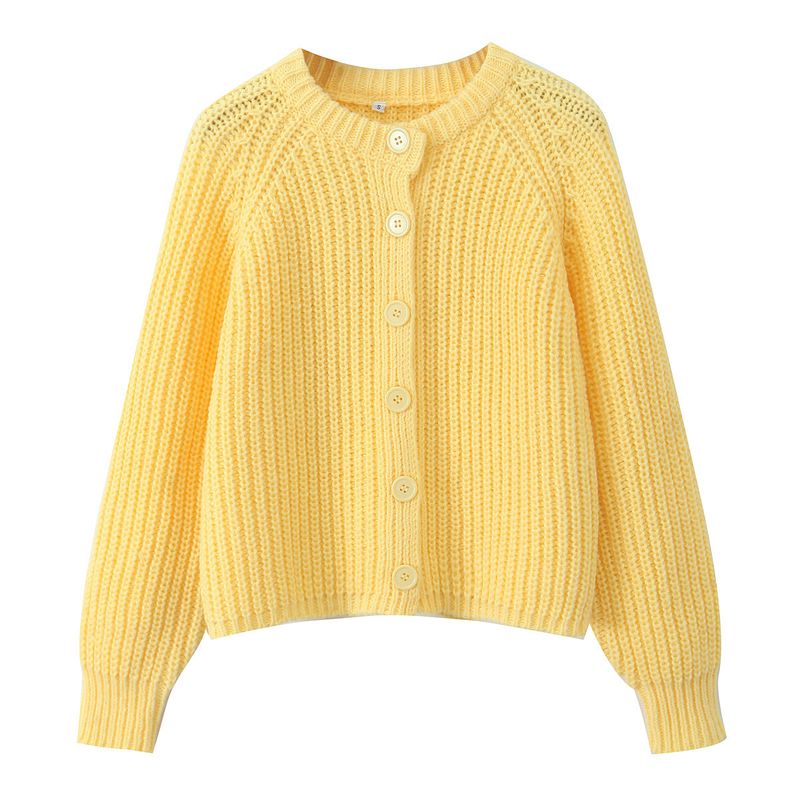 Damenbekleidung Strickjacke lockerer Pullover Damen Strickpullover beliebte 8 Farben_voghion.com