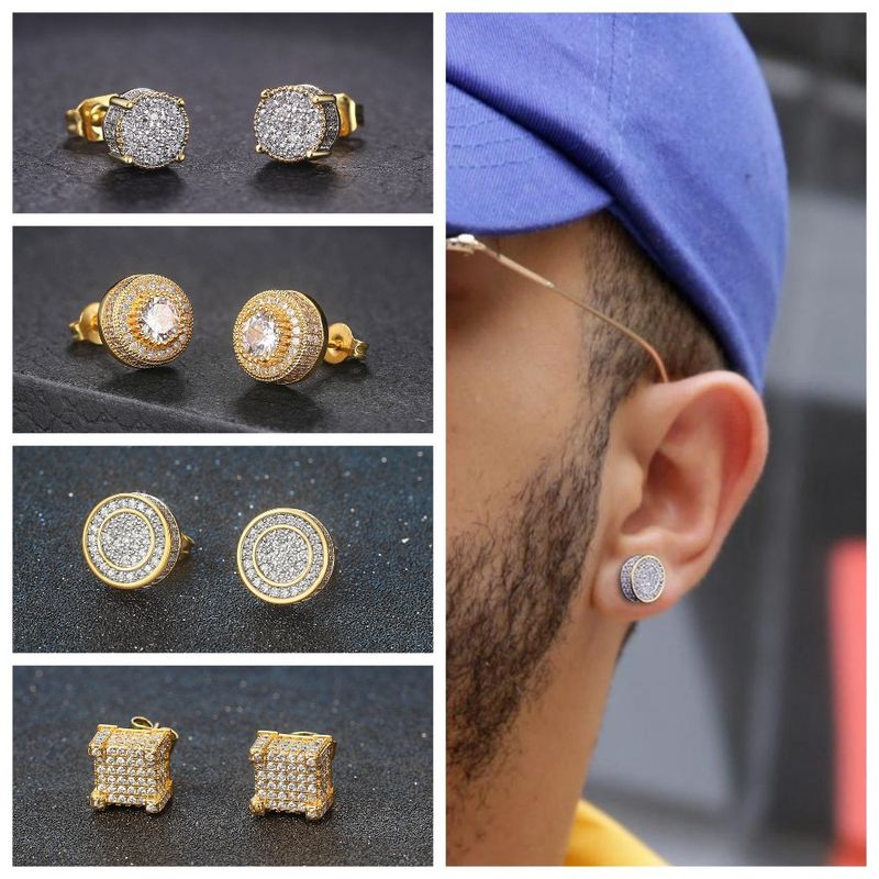 Hip-Hop Zirkon Ouerréng fir Männer_voghion.com