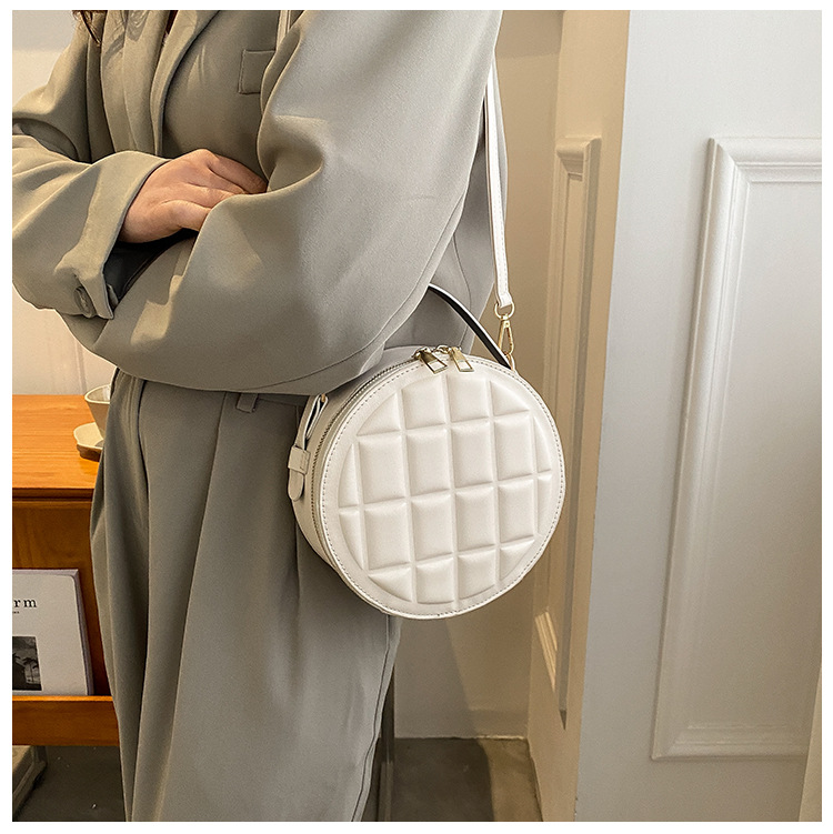 Geantă de mână pentru femei, cu model de tort rotund și pătrat, cu design de nișă de înaltă calitate, cu un singur umăr, tip messenger_voghion.com