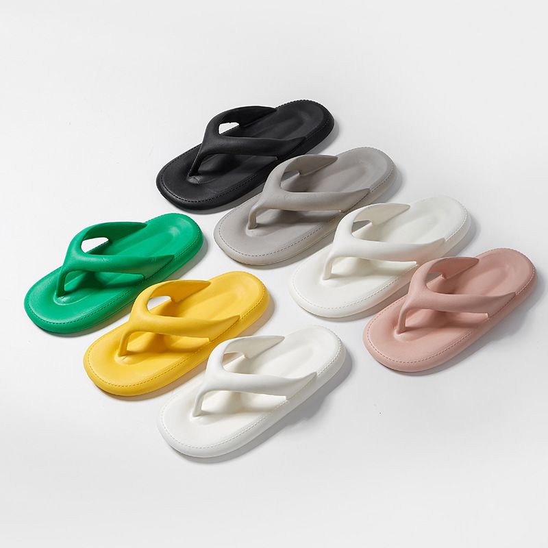 2023 Flip-Flops Summer Thick Sole New High-End Men's Slippers Couple Trendy Sandals_voghion.com