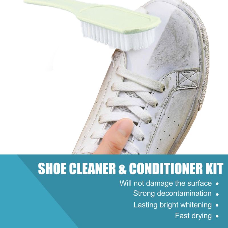 Schuhreinigungs- und Reparaturset, tragbares Aufhellungsmittel zum Reinigen weißer Schuhe mit Flecken und gelben Rändern_voghion.com