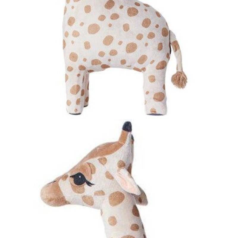 Niedliches Plüsch-Giraffen-Schlafkissen für Kinderzimmer und als Nickerchenhilfe_voghion.com