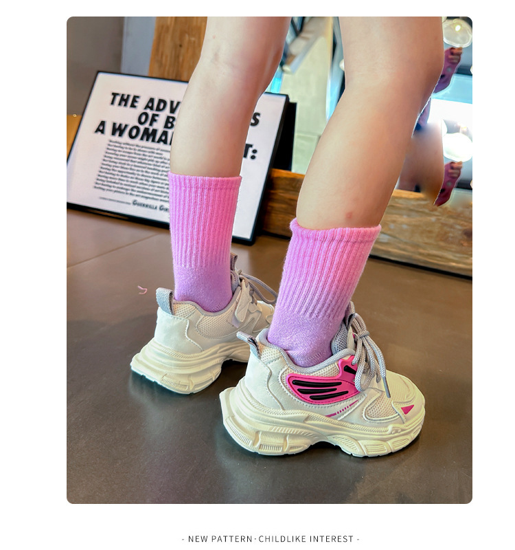 Mother&Kids Scarpe da ginnastica per ragazze, scarpe da papà per ragazzi in tessuto a rete, scarpe da ginnastica per bambini traspiranti con suola morbida_voghion.com