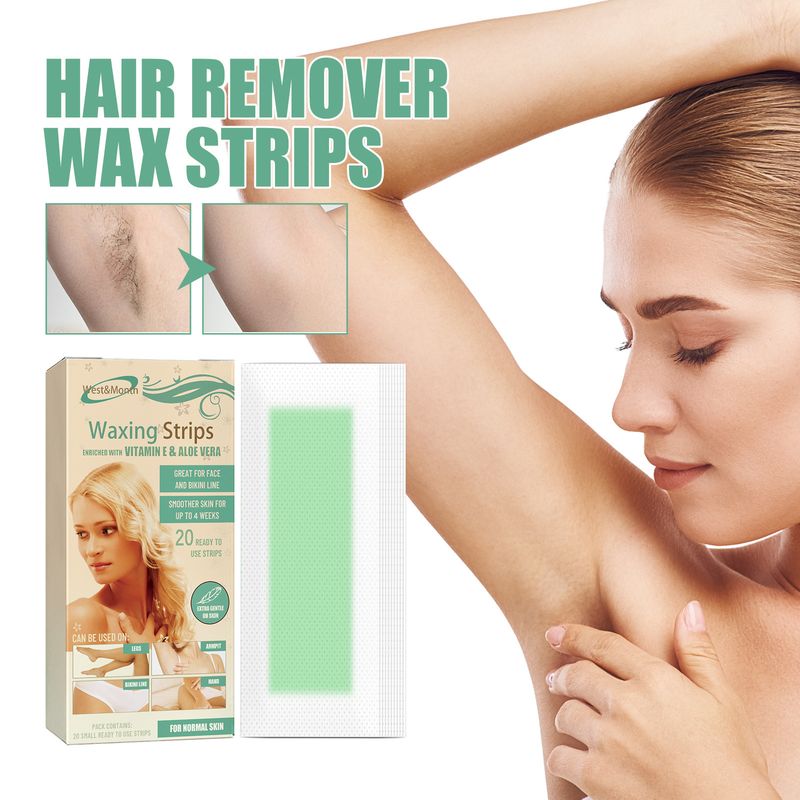 West&Month: depilación rápida y suave sin dejar manchas. Papel encerado para axilas, brazos y piernas._voghion.com