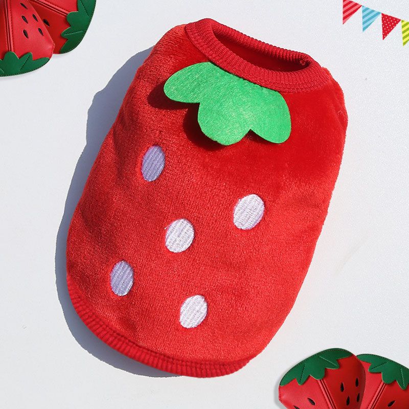 Flannel Teacup Dog Puppy Cat Pet Teddy Clothes Vest Apparel Factory_voghion.com