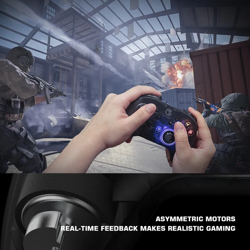 GameSir T4 Pro Bluetooth Game Controller 2.4G Wireless Gamepad applies to Nintendo Switch Apple Arcade MFi Games Android_voghion.com