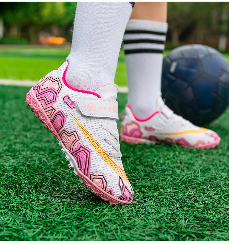 Ventas directas de fábrica Binbinniao zapatos de fútbol transfronterizos para niños zapatos de fútbol al por mayor zapatos de entrenamiento de césped con uñas rotas casuales transpirables_voghion.com
