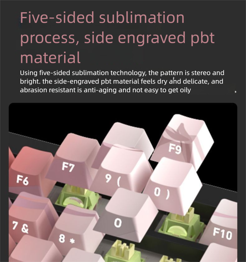 Langtu LT95 Three-Mode Customized Mechanical Keyboard GASKET Structure Color Screen Full-Key Hot-Swappable RGB_voghion.com