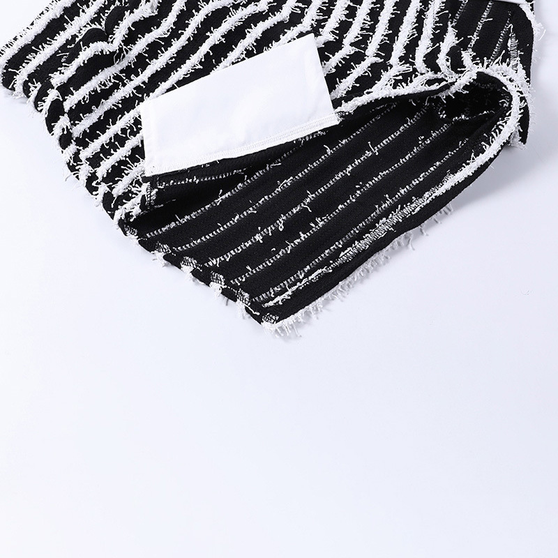 Dameskleding Gebreide Gestreepte Sexy Slanke Broek Kinder Lente Mode Hoge Taille Heup Lifting Hot Girl Casual Broek_voghion.com
