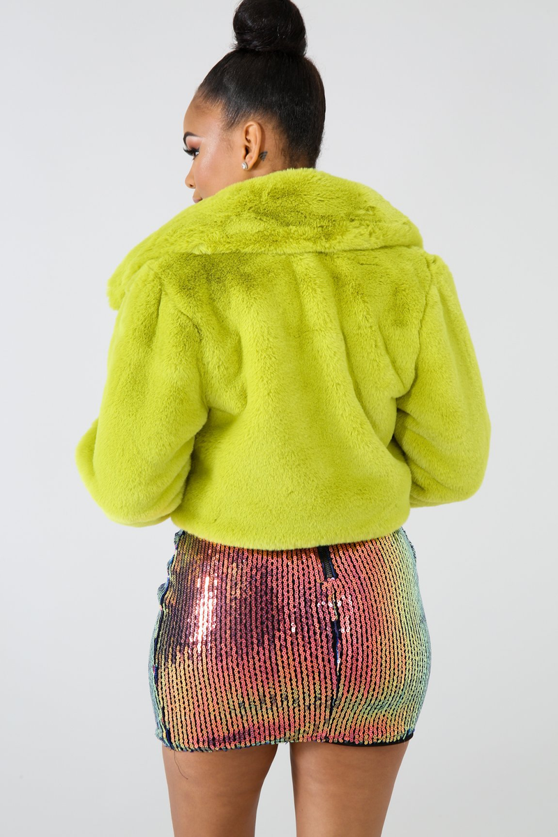L'abbigliamento femminile desidera Dunhuang vendita calda autunno e inverno cardigan in pelliccia sintetica sciolto giacca corta cappotto soffice_voghion.com