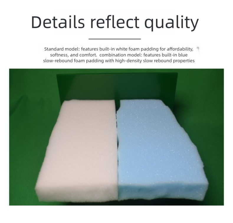 Black Leather Oval Round Universal Splicing Ear Over-Ear Earpads Replacement Headphone Covers Internet Cafe Solid Color_voghion.com