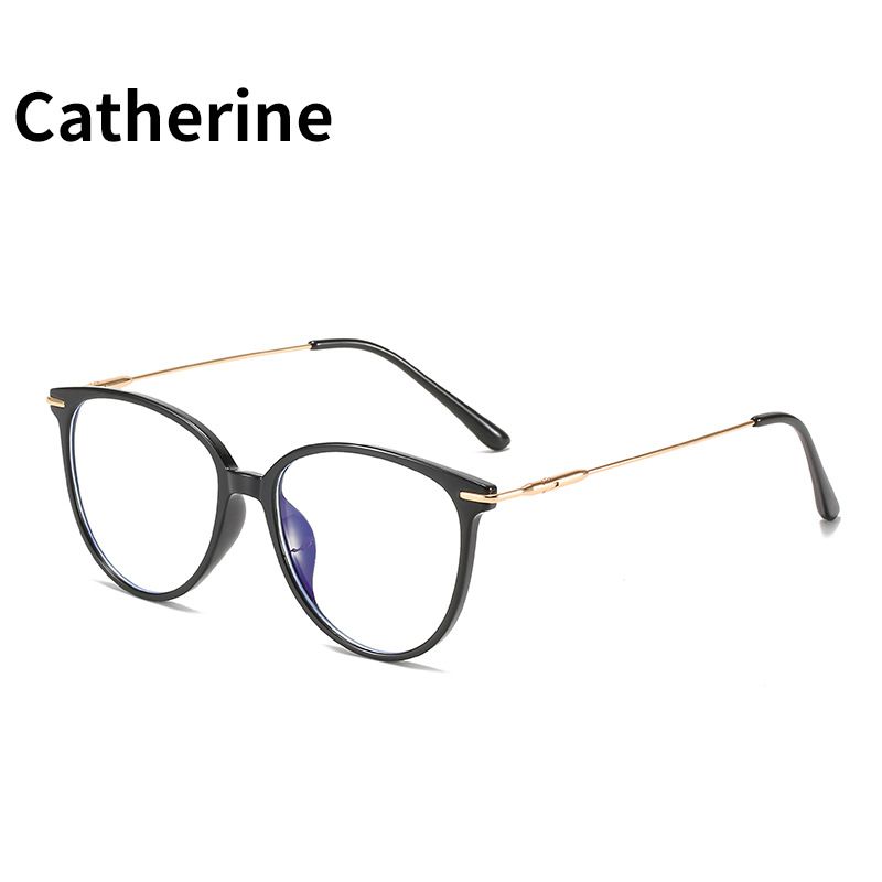 Blue Light Blocking Full Round Non-Prescription Radiation Protection Unisex Fashion Frame Glasses Spring_voghion.com