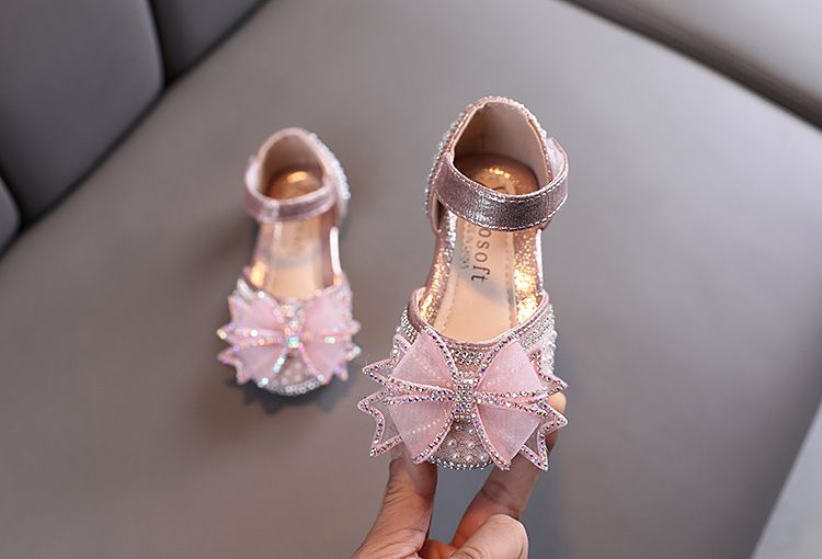 Kleine und große Kinder Tanzschuhe Einzelschuhe Showschuhe Prinzessin Schuhe_voghion.com